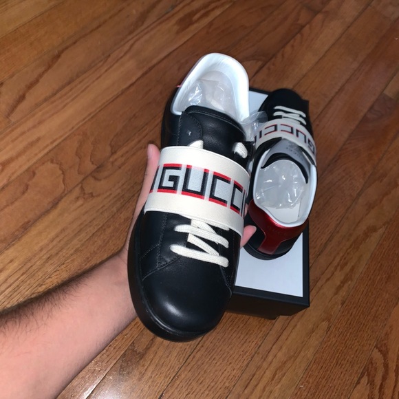 men's ace gucci stripe sneaker